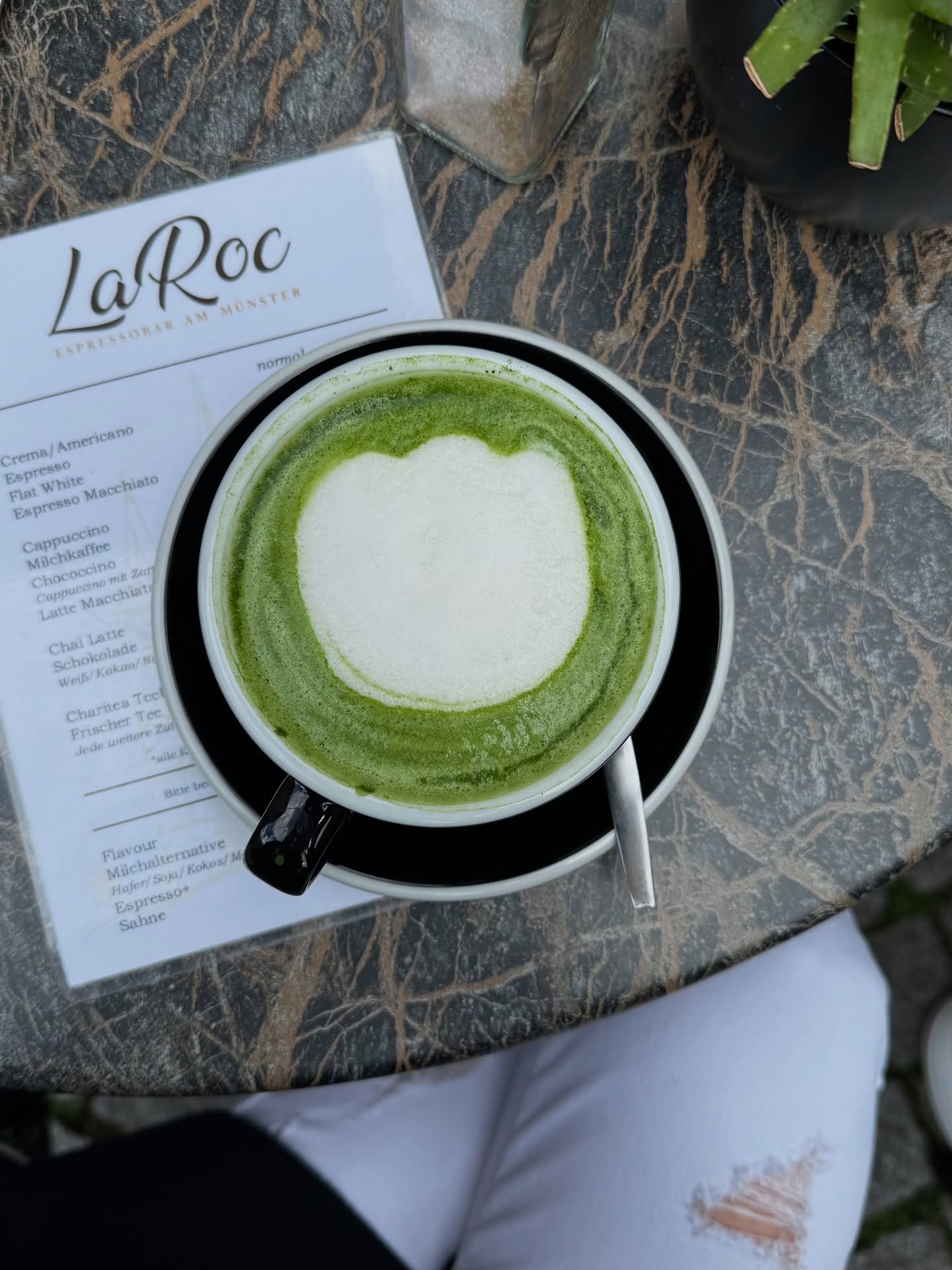 Matcha Latte bei LaRoc